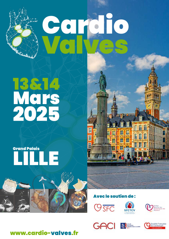 Cardio Valves 13&14 Mars 2025 - Grand Palais LILLE 